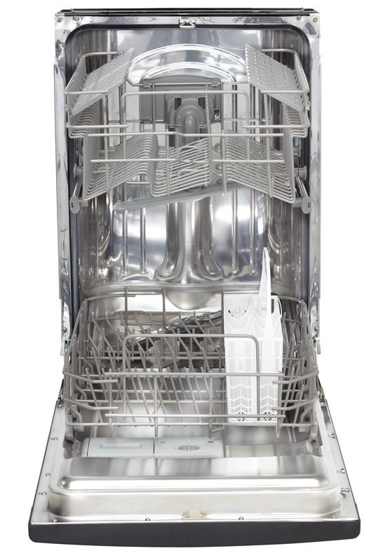 Danby 18" Built In Dishwasher-Black and Stainless Steel 1