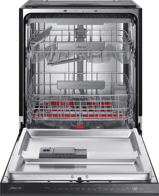 Dacor® Contemporary 24" Graphite Stainless Steel Built In Dishwasher 1