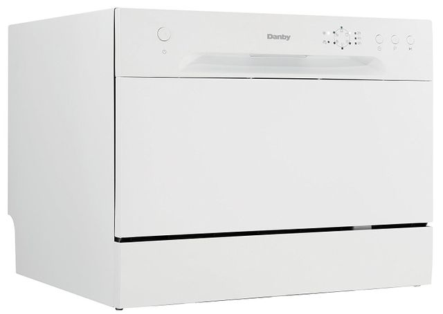 Danby® 22" White Portable Dishwasher-2
