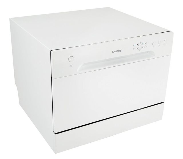Danby® 22" White Portable Dishwasher-3