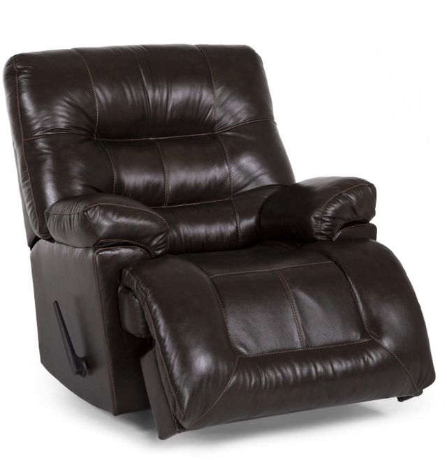 Franklin™ Boss Antiqua Dark Chocolate Recliner Chair-1
