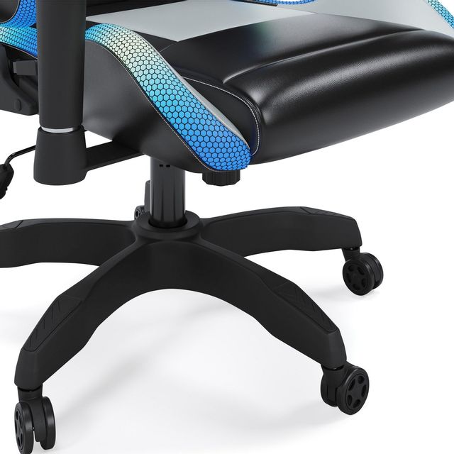 Signature Design by Ashley® Lynxtyn Black/Gray Home Office Desk Chair 5