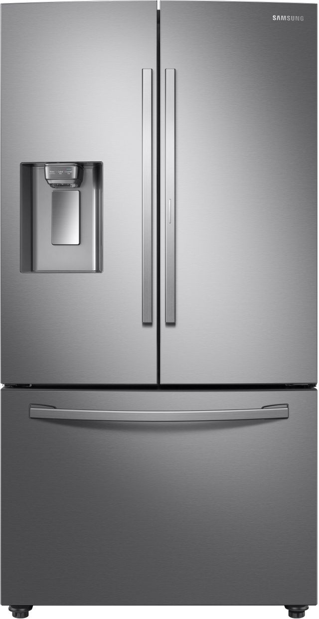 Samsung 22.6 Cu. Ft. Fingerprint Resistant Stainless Steel Counter Depth French Door Refrigerator[Scratch & Dent] 0