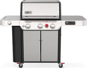 Weber® Grills® Genesis 62" Stainless Steel Smart LP Freestanding Grill with Side Burner