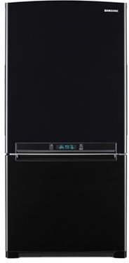 Samsung 18 Cu. Ft. Bottom Freezer Refrigerator-Black 0
