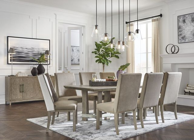 Signature Design by Ashley® Chrestner Gray/Brown Dining Chair-2