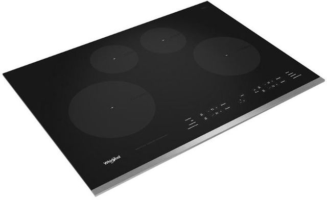 Whirlpool® 30" Stainless Steel Frame Electric Induction Cooktop-2