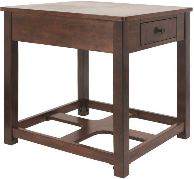 Signature Design by Ashley® Marion Dark Brown End Table 3