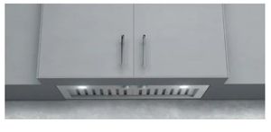 Elica Aria Nuova Professional Scanno Series 46" Stainless Steel Scanno Cabinet Insert Range Hood with 4-Speed