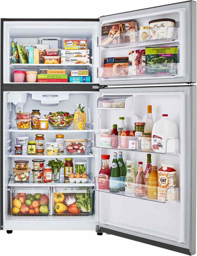 LG 23.8 Cu. Ft Stainless Steel Top Freezer Refrigerator 2