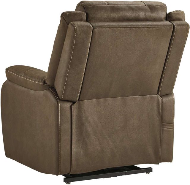 Signature Design by Ashley® Whitehill Chocolate Power Lift Recliner 4