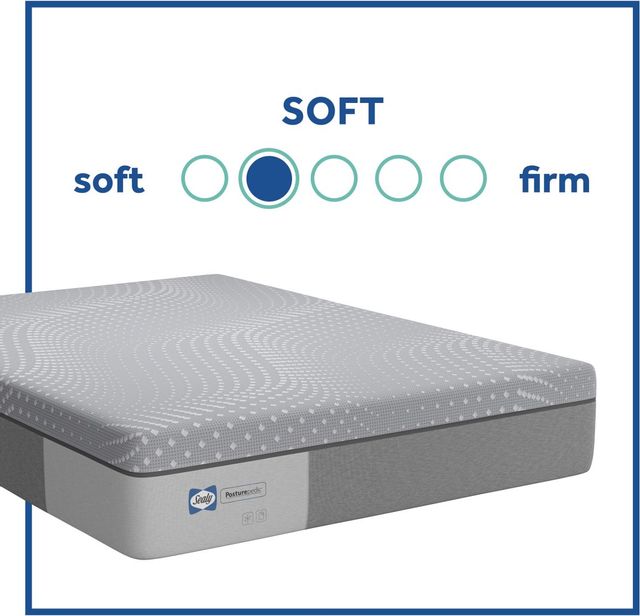 Sealy® Posturepedic® Foam Lacey Soft Tight Top Queen Mattress in a Box 23