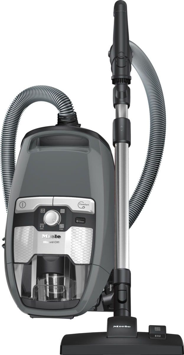 Miele Blizzard CX1 PureSuction Graphite Grey Bagless Canister Vacuum