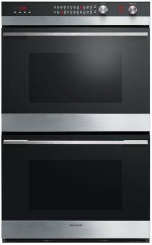 Fisher & Paykel 30" Electric Built In Double Oven-Stainless Steel