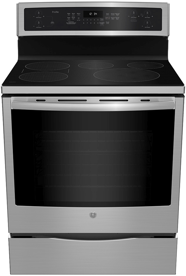 ge free standing induction range