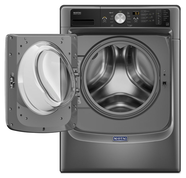 Maytag® 4.5 Cu. Ft. Metallic Slate Front Load Washer 1