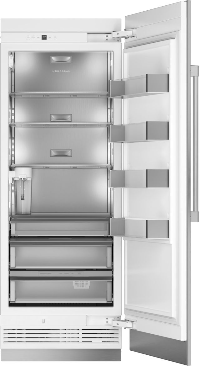 Monogram® 30 in. 17.6 Cu. Ft. Panel Ready Built In Counter Depth Column Refrigerator-1