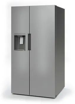 Midea® 26.3 Cu. Ft. Stainless Steel Side-by-Side Refrigerator 2