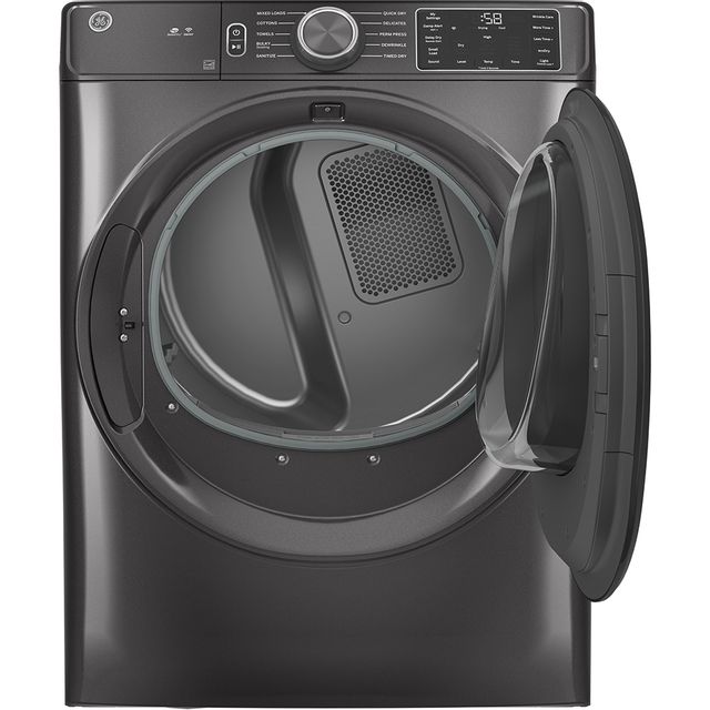GE® 7.8 Cu. Ft. Diamond Gray Electric Dryer 4