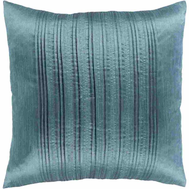Surya Yasmine Teal 20"x20" Pillow Shell with Down Insert-0