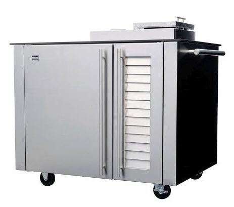 Kalamazoo™ Outdoor Gourmet 48.25" Stainless Steel Freestanding Smoker Cabinet-1