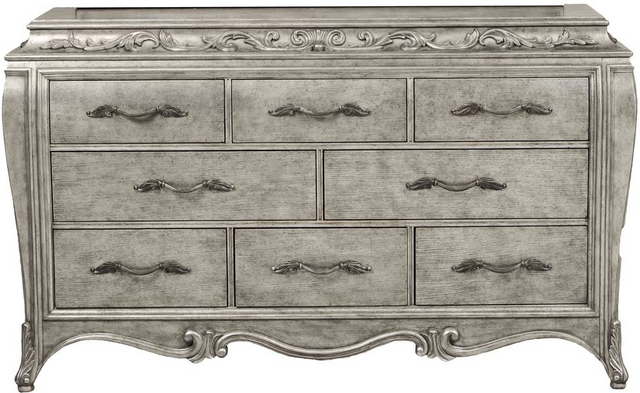 Pulaski Rhianna Aged Silver Dresser