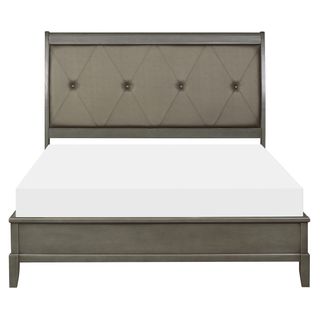Homelegance Gray Loft Queen Upholstered Bed