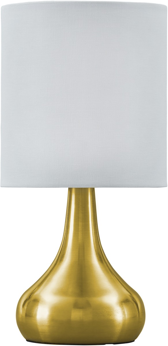 brass metal table lamp