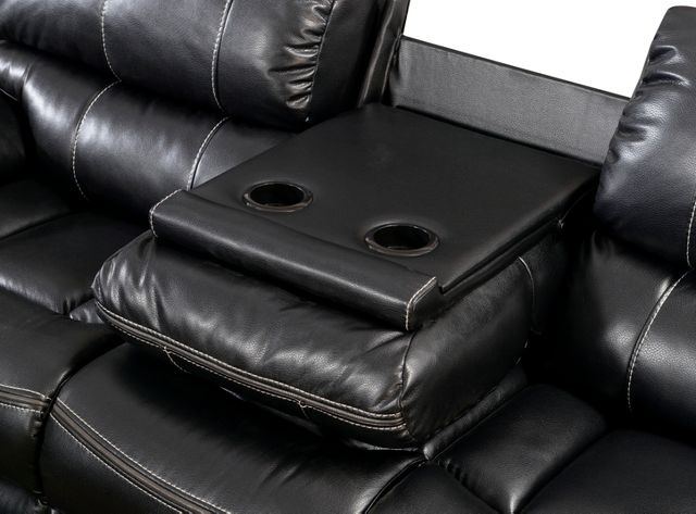 Coaster® Willemse Black 3 Piece Reclining Living Room Set 5