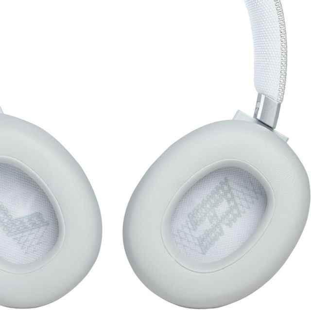JBL® Live 660NC White Wireless Over-Ear Noise Cancelling Headphones 4