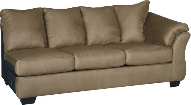 Signature Design by Ashley® Darcy 2-Piece Mocha  Sectional with Chaise-2