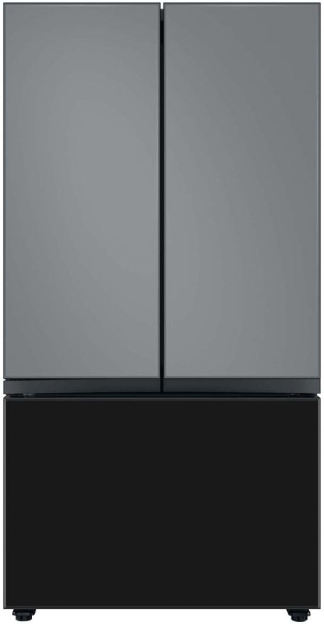Samsung Bespoke 36" Charcoal Glass French Door Refrigerator Bottom Panel 11