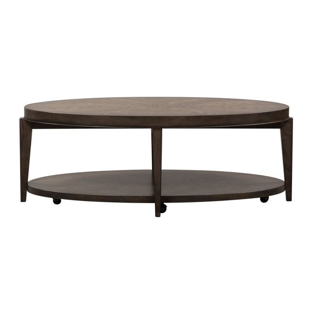 Liberty Penton Oval Cocktail Table-0