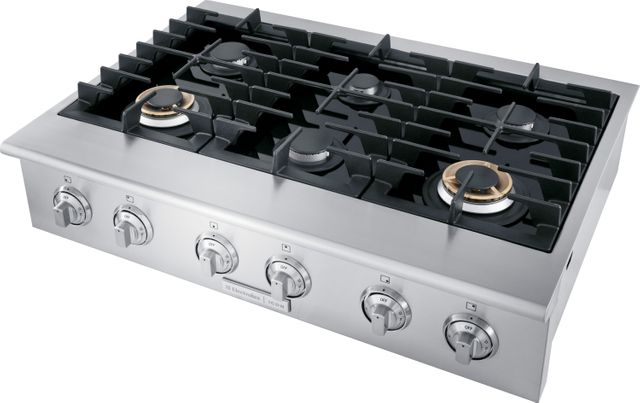 Electrolux ICON® Professional Series 36" Stainless Steel Gas Slide-In Cooktop 3