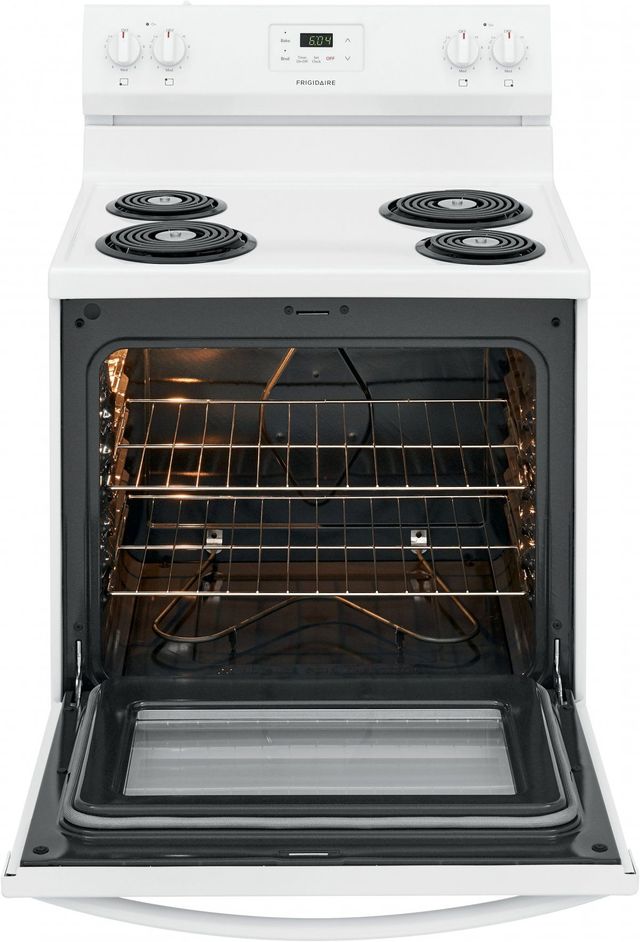 Frigidaire® 30" White Free Standing Electric Range-FCRC3012AW-1