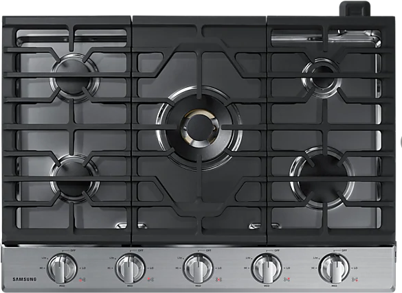 Samsung 30" Stainless Steel Gas Cooktop 6