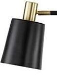 Coaster® Retro Black and Gold Floor Lamp-1