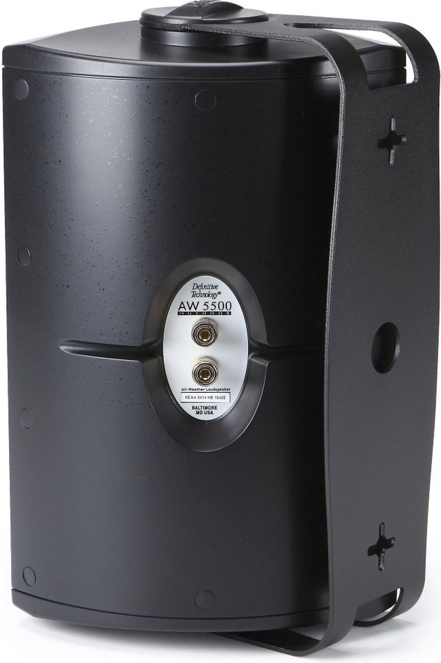 Definitive Technology® AW5500 Black All-Weather Loudspeaker 6