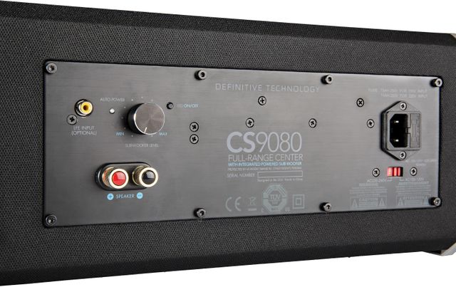 Definitive Technology® BP9000 Series Black High-Performance Center Channel Speaker 4