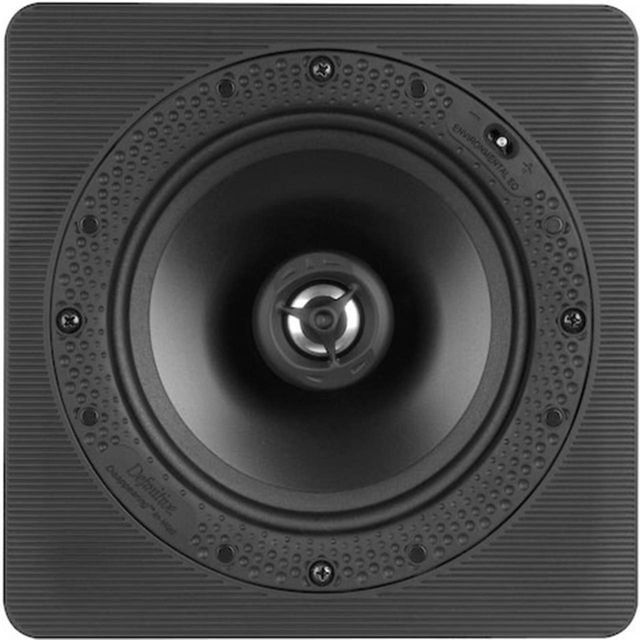 Definitive Technology® Disappearing™ In-Wall Series 6.5” White In-ceiling/In-Wall Speaker