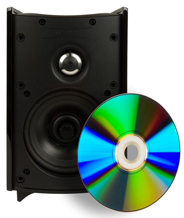 Definitive Technology® ProMonitor 800 Black Compact High Definition Satellite Speaker 1