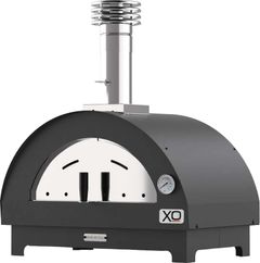 XO 28" Black Powder Coat Wood Fired Pizza Oven