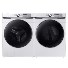Samsung Laundry Pair-White-SALAUDVE45R6100W