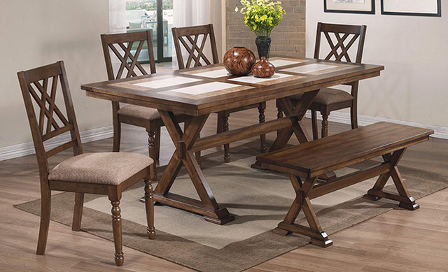 Winners Only® Home Dining Florence Tile Top Table 0