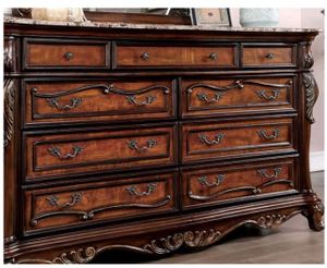 Furniture of America® Rosewood Antique Dark Oak Dresser