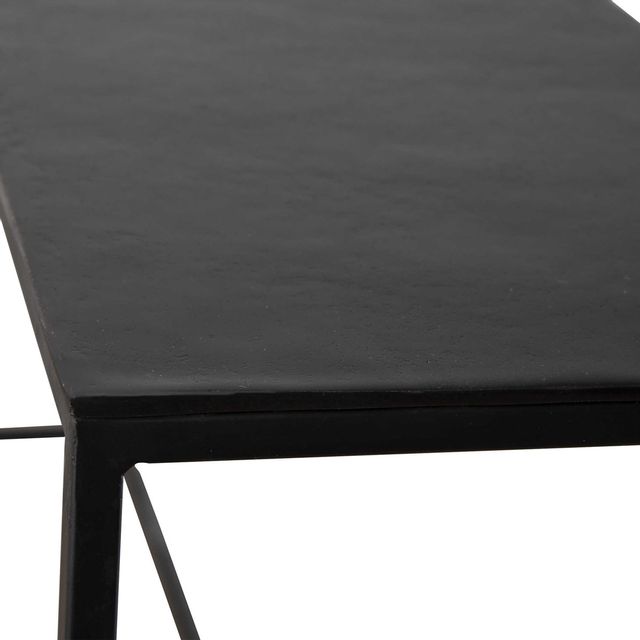 Uttermost® Coreene Black Large Console Table-4