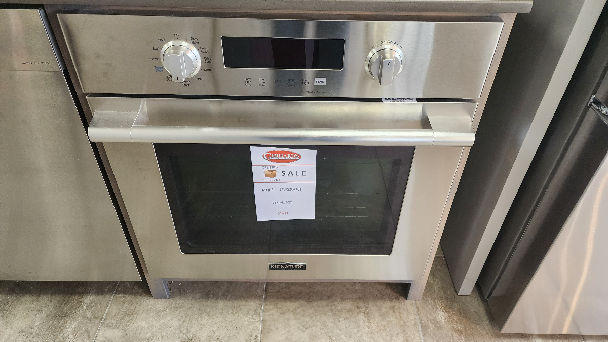 Signature deals electric oven