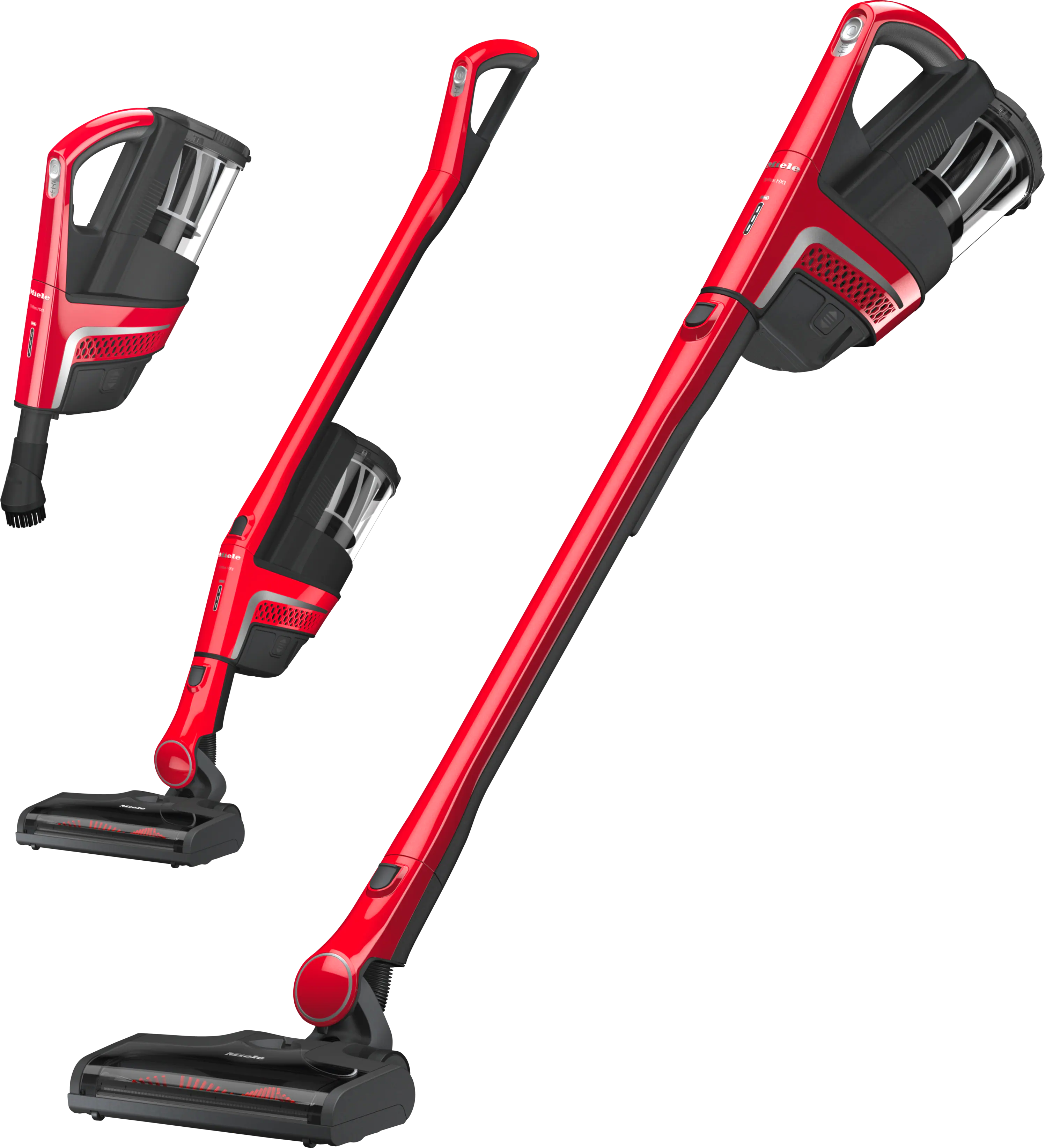 Miele Triflex HX1 - SMUL0 Ruby Red Velvet Cordless Stick Vacuum Cleaner