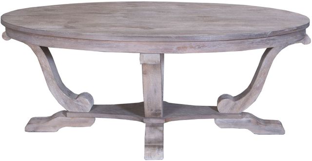 Liberty Furniture Greystone Mill 3-Piece Stone Whitewash Occasional Table Set 1