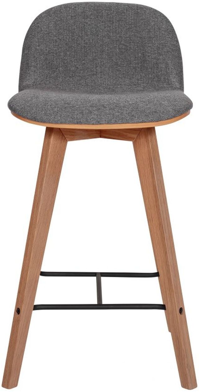Moe's Home Collections Napoli Grey Counter Height Stool 4